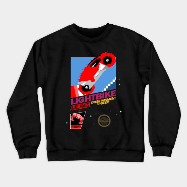 Lightbike Crewneck Sweatshirt by MarkWelser